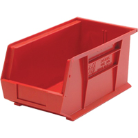 Bacs ultra empilable & suspendable, 8-1/4" la, 7" h x 14-3/4" p, Rouge MAS Chibougamau