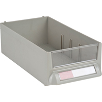 Tiroir de rechange pour armoires de pi&egrave;ces KPC-400, Plastique, 4-11/16" la x 8-5/8 p, 2-7/10" h, Gris MAS Chibougamau