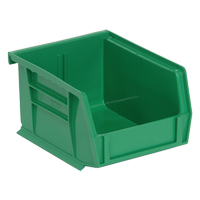 Bacs ultra empilable & suspendable, 4-1/8" la, 3" h x 5-3/8" p, Vert MAS Chibougamau