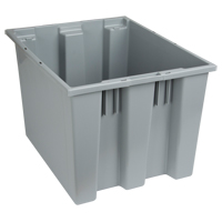 Contenants Stack & Nest, 13" x 19,5" x 15,5", Gris MAS Chibougamau