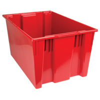Contenants Stack & Nest, 15" x 29,5" x 19,5", Rouge MAS Chibougamau
