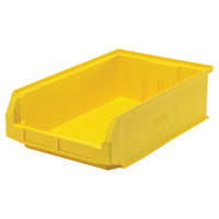 Giant Stacking Containers, 12.375" W x 19.75" D x 5.875" H, Yellow MAS Chibougamau