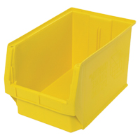 Contenants g&eacute;ants empilables, 12,375" la x 19,75" p x 11,875" h, Jaune MAS Chibougamau