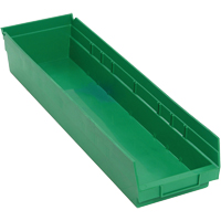 Bacs pour tablette, 6-5/8" la x 4" H x 23-5/8" p, Vert, Capacit&eacute; 50 lb MAS Chibougamau