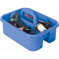 CHARIOT FOURN BLEU 18 1/2"LX13 3/4"LAX8 3/4"H, 5,5" x 13-3/8" x 13-3/8", Bleu MAS Chibougamau