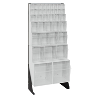 Support pour bacs basculants, 23-5/8" la x 8" p x 52" h, 38 tiroirs MAS Chibougamau