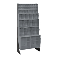 Support pour bacs basculants, 23-5/8" la x 8" p x 52" h, 38 tiroirs MAS Chibougamau