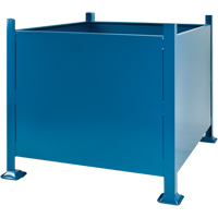 Bulk Stacking Containers, 30" H x 34.5" W x 40.5" D, 3500 lbs. Capacity MAS Chibougamau