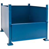 Bulk Stacking Containers, 30" H x 40.5" W x 48.5" D, 3500 lbs. Capacity MAS Chibougamau