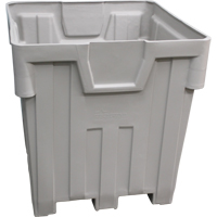 Bacs emboîtables, 44" la x 44" p x 46" h, Gris MAS Chibougamau