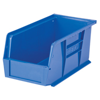 Bac empilable & &agrave; suspendre, 5-1/2" la, 5" h x 10-7/8" p, Bleu MAS Chibougamau