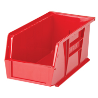 Bac empilable & &agrave; suspendre, 5-1/2" la, 5" h x 10-7/8" p, Rouge MAS Chibougamau