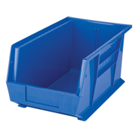 Bac empilable & &agrave; suspendre, 8-1/4" la, 7" h x 14-3/4" p, Bleu MAS Chibougamau