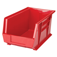 Stack & Hang Bin, 8-1/4" W x 7" H x 14-3/4" D, Red MAS Chibougamau