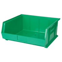 Bac empilable & &agrave; suspendre, 16-1/2" la, 7" h x 14-3/4" p, Vert MAS Chibougamau