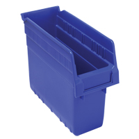 Bacs pour &eacute;tag&egrave;re Store-Max, 4-3/8" la x 8" H x 11-5/8" p, Bleu, Capacit&eacute; 44 lb MAS Chibougamau