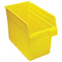Bacs pour &eacute;tag&egrave;re Store-Max, 6-5/8" la x 8" H x 11-5/8" p, Jaune, Capacit&eacute; 44 lb MAS Chibougamau