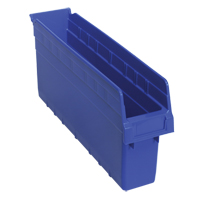 Bacs pour &eacute;tag&egrave;re Store-Max, 4-3/8" la x 8" H x 17-7/8" p, Bleu, Capacit&eacute; 56 lb MAS Chibougamau