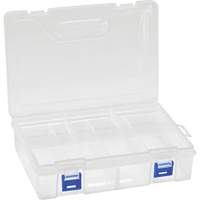 Boîte &agrave; compartiments en plastique, 6,25" la x 9,25" p x 2,2" h, 8 compartiments MAS Chibougamau