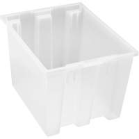 Contenant robuste Stack & Nest, 13" x 15,5" x 19,5", Transparent MAS Chibougamau