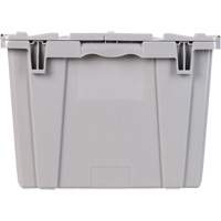 FP243C FliPak Nestable Tote, 26.9" x 16.9" x 12.1", Grey MAS Chibougamau