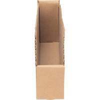 Boîtes profondes en carton ondul&eacute;, 1-15/16" la x 11-1/4" p x 4-1/2" h, Beige MAS Chibougamau