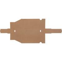Boîtes profondes en carton ondul&eacute;, 1-15/16" la x 11-1/4" p x 4-1/2" h, Beige MAS Chibougamau