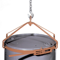 Manual Vertical Drum Lifter, 55 US gal. (45 Imperial Gal.), 700 lbs./317 kg. Cap. MAS Chibougamau