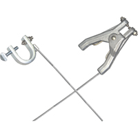 Heavy-Duty Bonding & Grounding Wire Assemblies - Hand Clamps & C-Clamps MAS Chibougamau