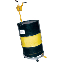 Chariots &agrave; inclinaison pour baril, Acier, Capacit&eacute;e 900 lb, Diam&egrave;tre 23-1/2", Roue en Caoutchouc rigide MAS Chibougamau