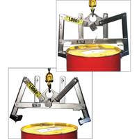 Automatic Vertical Drum Lifters, 55 US gal. (45 Imperial Gal.), 1000 lbs./454 kg. Cap. MAS Chibougamau