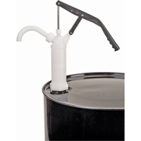 Pompe &agrave; baril de type levier, PTFE, 14 oz/course, Pour barils de 5-55 gal. MAS Chibougamau