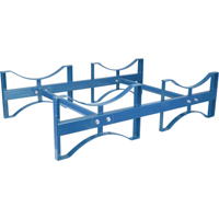 Porte-barils empilables, 2 barils, Capacit&eacute; de 1600 lb, 45-1/2" la x 30" p x 12-1/2" h MAS Chibougamau