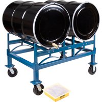 Porte-barils empilables, 2 barils, Capacit&eacute; de 1600 lb, 45-1/2" la x 30" p x 12-1/2" h MAS Chibougamau