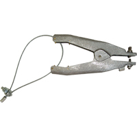 Static Grounding Clamp (GAT Series), Cast Aluminum Body Material, Stainless Steel Cup Point Material, 3 Points Configuration, 1-1/4" Max. Opening MAS Chibougamau