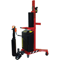 Ergonomic Drum Handler Power Lift & Drive - DM-1100-PLD, 30 - 85 US Gal. (25 - 70 Imperial Gal.) MAS Chibougamau
