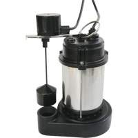 Pompe &agrave; boîtier en acier inoxydable et base en fonte, 1/3 CV, D&eacute;bit 3630 gal./h MAS Chibougamau