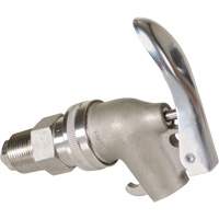 Robinet de baril manuel, Acier inoxydable, NPT de 3/4" MAS Chibougamau