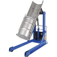 Portable Hydraulic Drum Dumper, For 30 - 55 US Gal. (25 - 45.8 Imperial Gal.) MAS Chibougamau