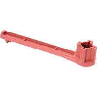 Cl&eacute; pour bouchon-&eacute;crou sp&eacute;cialis&eacute;e &agrave; un seul c&ocirc;t&eacute;, Ouverture de 1-1/4", Poign&eacute;e 8", Nylon anti&eacute;tincelles MAS Chibougamau