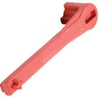 Cl&eacute; pour bouchon-&eacute;crou sp&eacute;cialis&eacute;e &agrave; un seul c&ocirc;t&eacute;, Ouverture de 1-1/4", Poign&eacute;e 8", Nylon anti&eacute;tincelles MAS Chibougamau