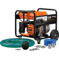 Trousse de pompe &agrave; eau &agrave; semi-r&eacute;sidus, 158 gal./min, 208 cc, 4 cycles OHV MAS Chibougamau