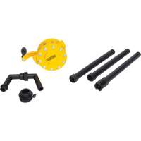 Pompe rotative pour baril, Polypropyl&egrave;ne, Pour capacit&eacute; 15 - 55 gal. US, 8 oz/course MAS Chibougamau