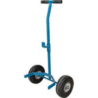 Cylinder Cart, Flat-Free Wheels, 15-1/2" W x 14-1/4" L Base, 600 lbs. MAS Chibougamau