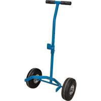 Cylinder Cart, Flat-Free Wheels, 15-1/2" W x 14-1/4" L Base, 600 lbs. MAS Chibougamau