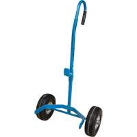 Cylinder Cart, Flat-Free Wheels, 15-1/2" W x 14-1/4" L Base, 600 lbs. MAS Chibougamau