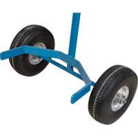 Cylinder Cart, Flat-Free Wheels, 15-1/2" W x 14-1/4" L Base, 600 lbs. MAS Chibougamau