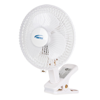 Ventilateur &agrave; pince & de bureau, Diam&egrave;tre 6", 2 vitesses MAS Chibougamau