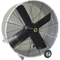 Ventilateurs tambour &agrave; entraînement par courroie, Industriel, 1 vitesses, Diam&egrave;tre de 48" MAS Chibougamau