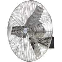 Ventilateurs en acier inoxydable lavables &agrave; grande eau pour service alimentaire, Industriel, 1 vitesses, Diam&egrave;tre de 20" MAS Chibougamau